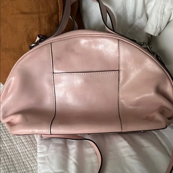 Embossed Pink Patricia Nash Leather Bag - Picture 2 of 10